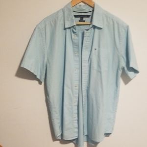 Tommy Hilfiger Button Down T-Shirt Size XL